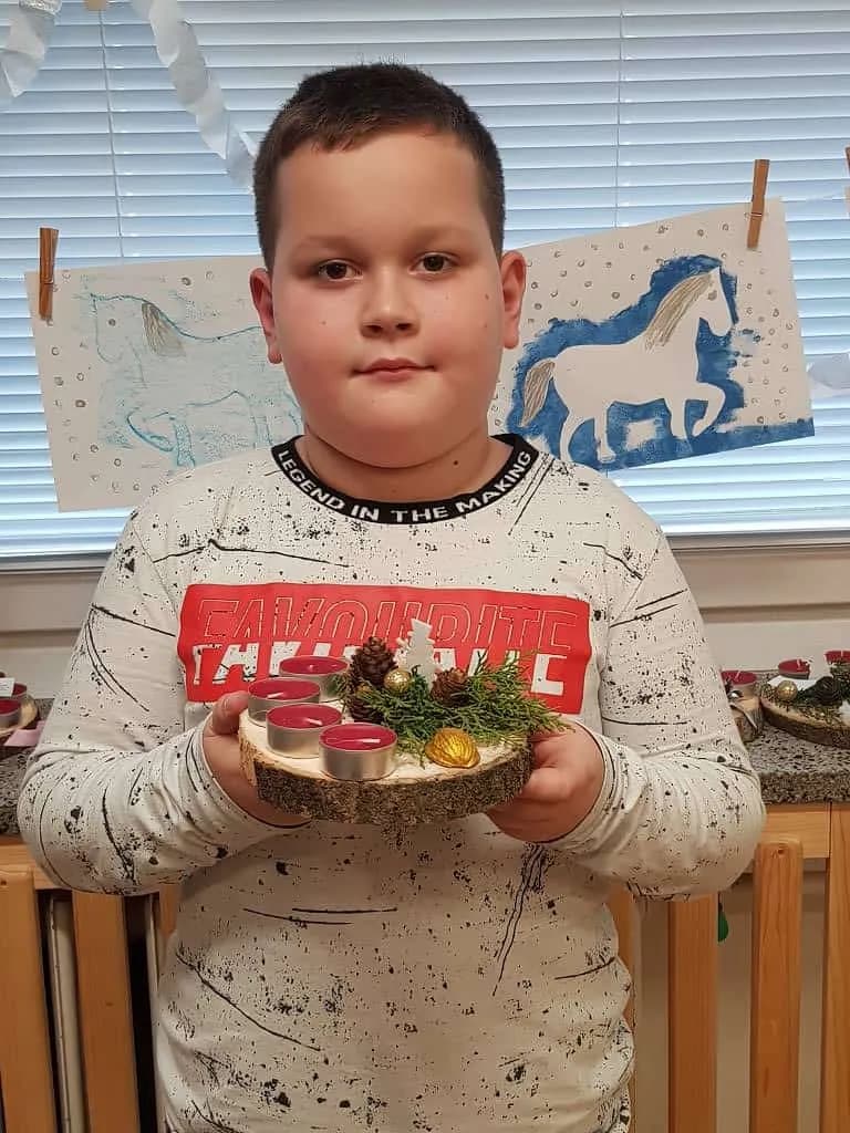 Fotografie z článku: Advent přichází do ŠD