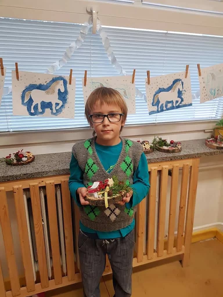 Fotografie z článku: Advent přichází do ŠD