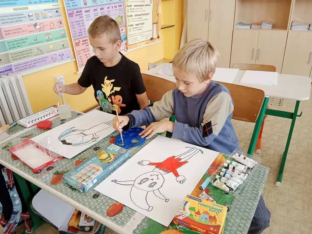 Fotografie z článku: Kašpárek ve III.A
