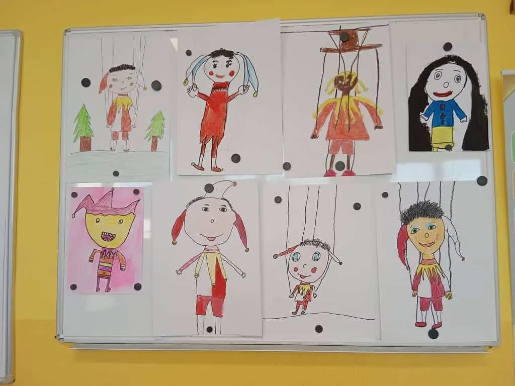 Fotografie z článku: Kašpárek ve III.A