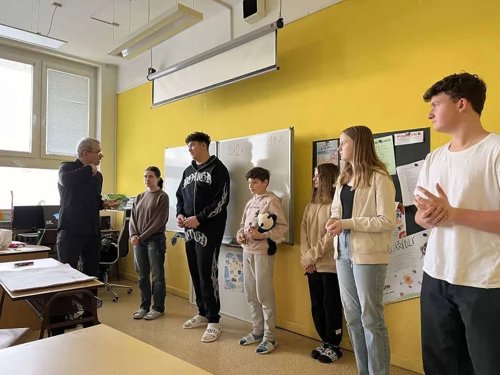 Fotografie z článku: Respektování jiných a jejich názoru - preventivní program VIII. A