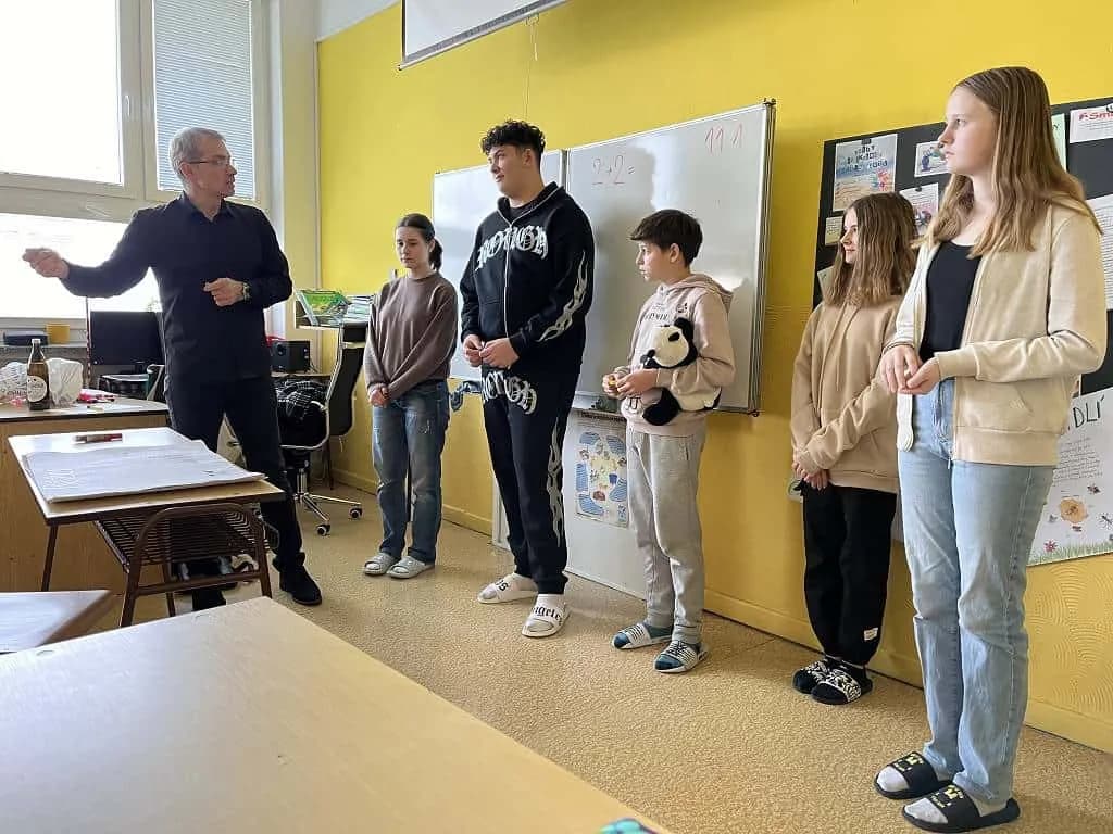 Fotografie z článku: Respektování jiných a jejich názoru - preventivní program VIII. A