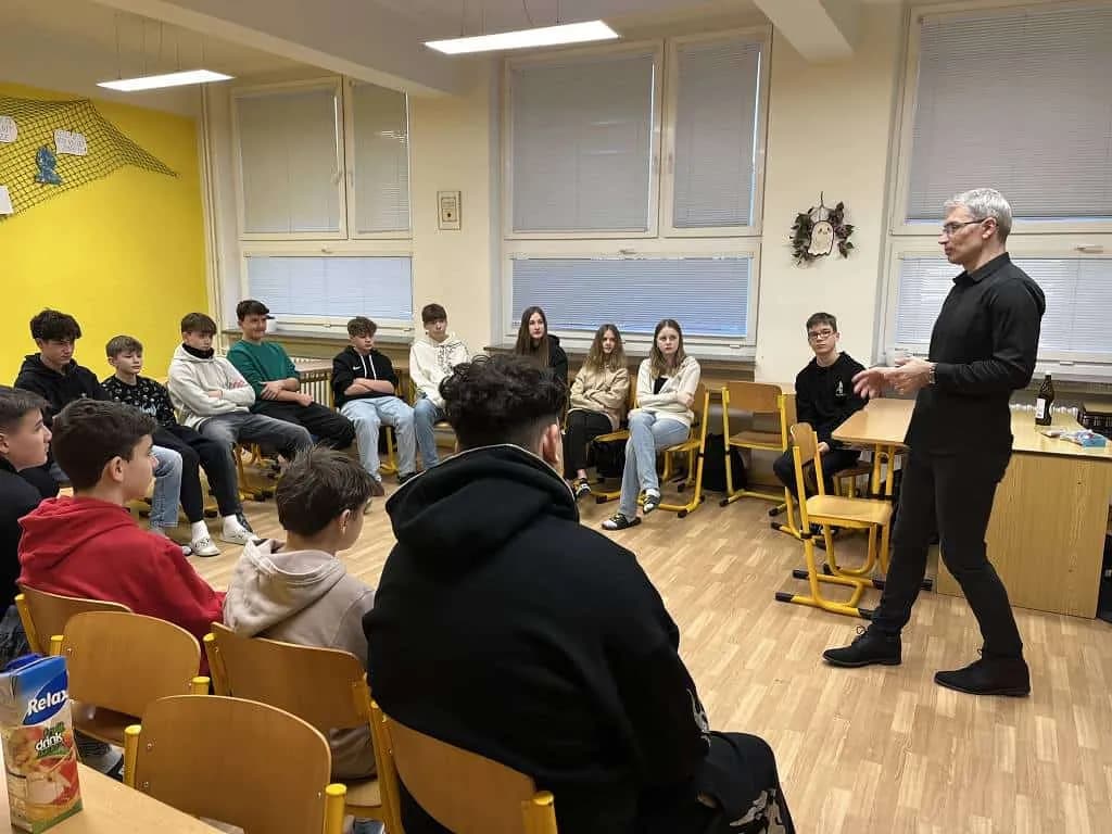 Fotografie z článku: Respektování jiných a jejich názoru - preventivní program VIII. A