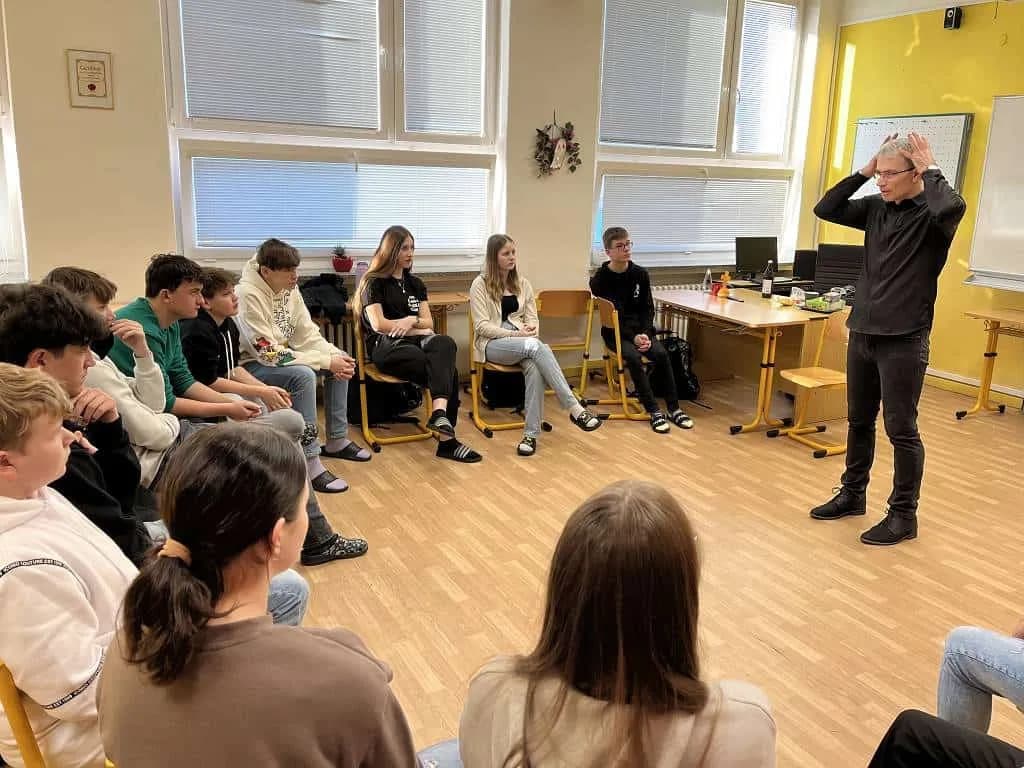 Fotografie z článku: Respektování jiných a jejich názoru - preventivní program VIII. A