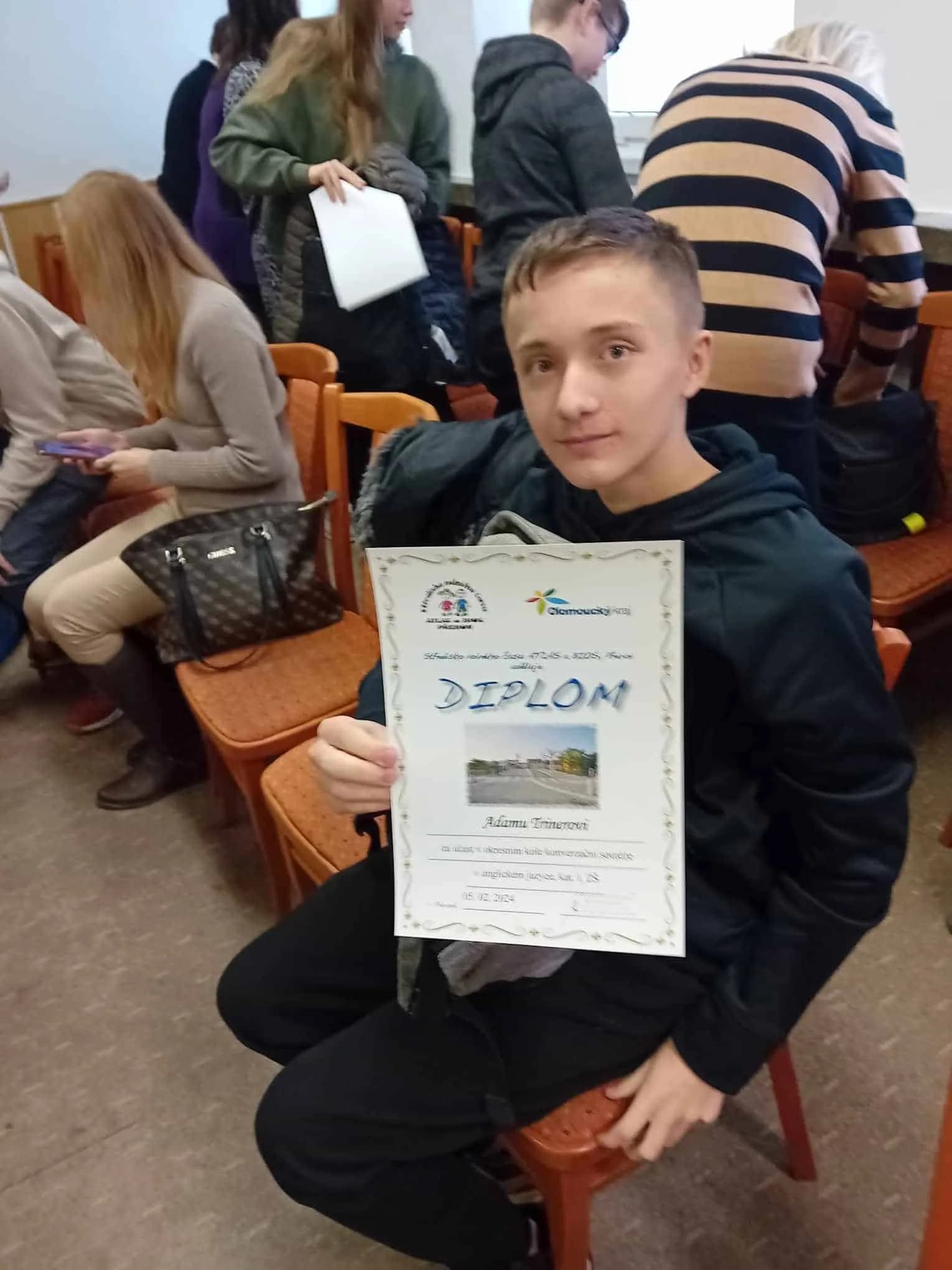 Konverzační soutěž v anglickém jazyce - kategorie I