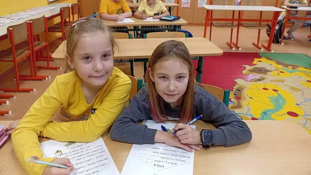 Fotografie z článku: Projekt Včely ve II. B