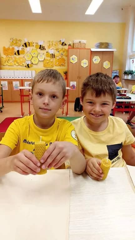 Fotografie z článku: Projekt Včely ve II. B