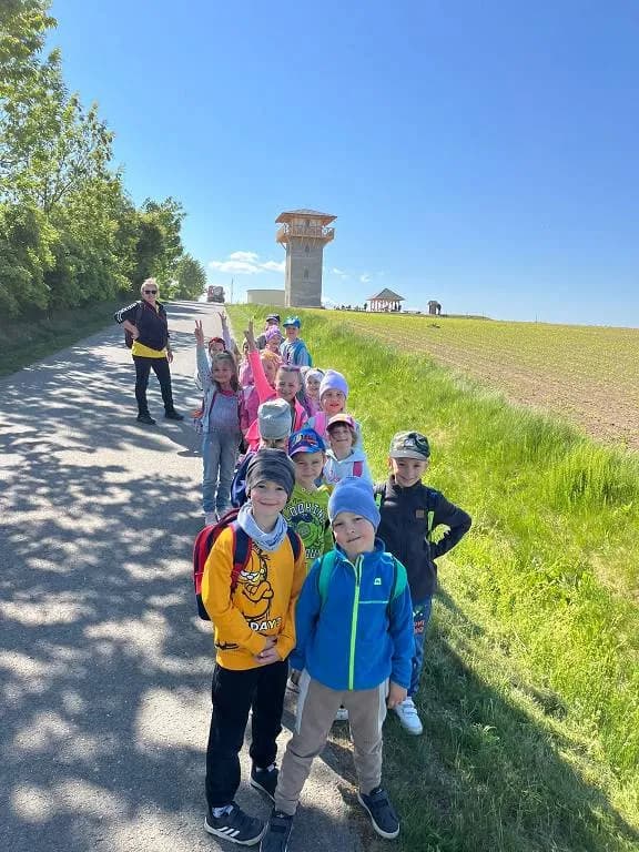MŠ v Tučíně, skanzenu, na rozhledně