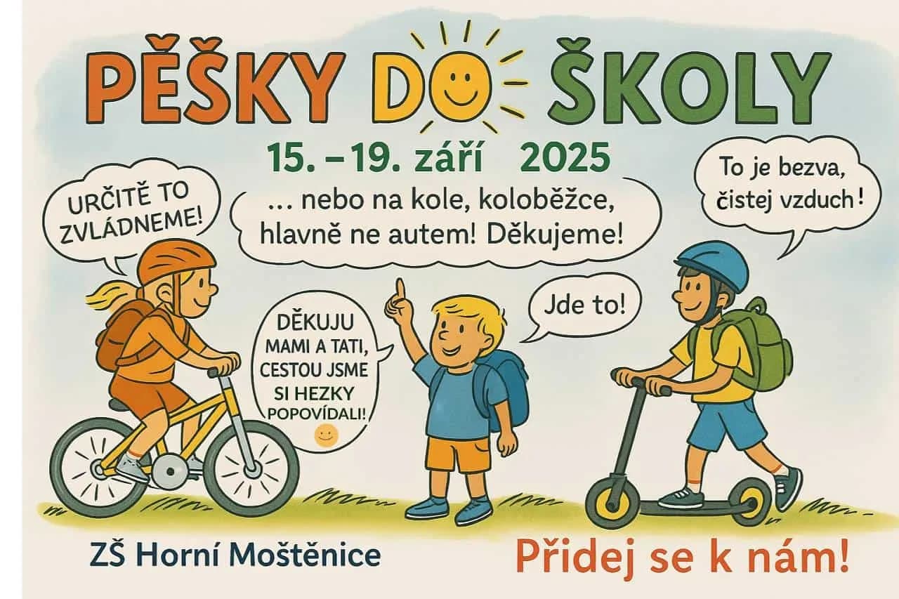 Pěšky do školy