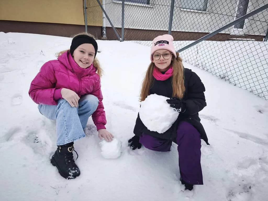Fotografie z článku: Pracovní výchova v přírodě ⛄