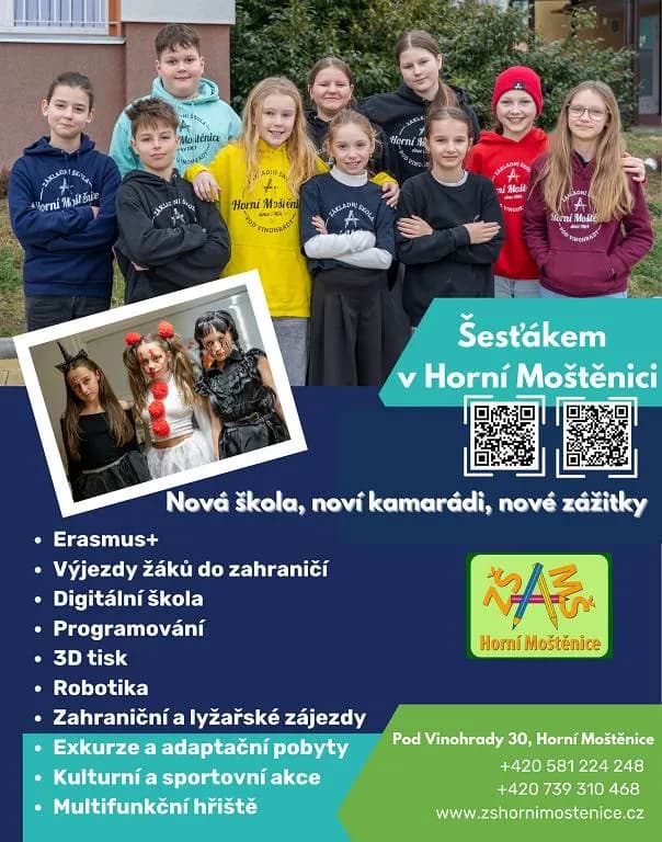Fotografie z článku: Šesťákem v Horní Moštěnici