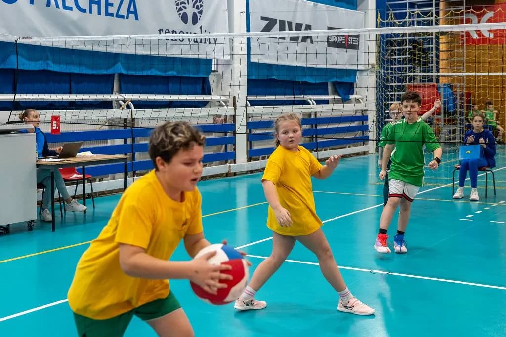 Barevný volejbal