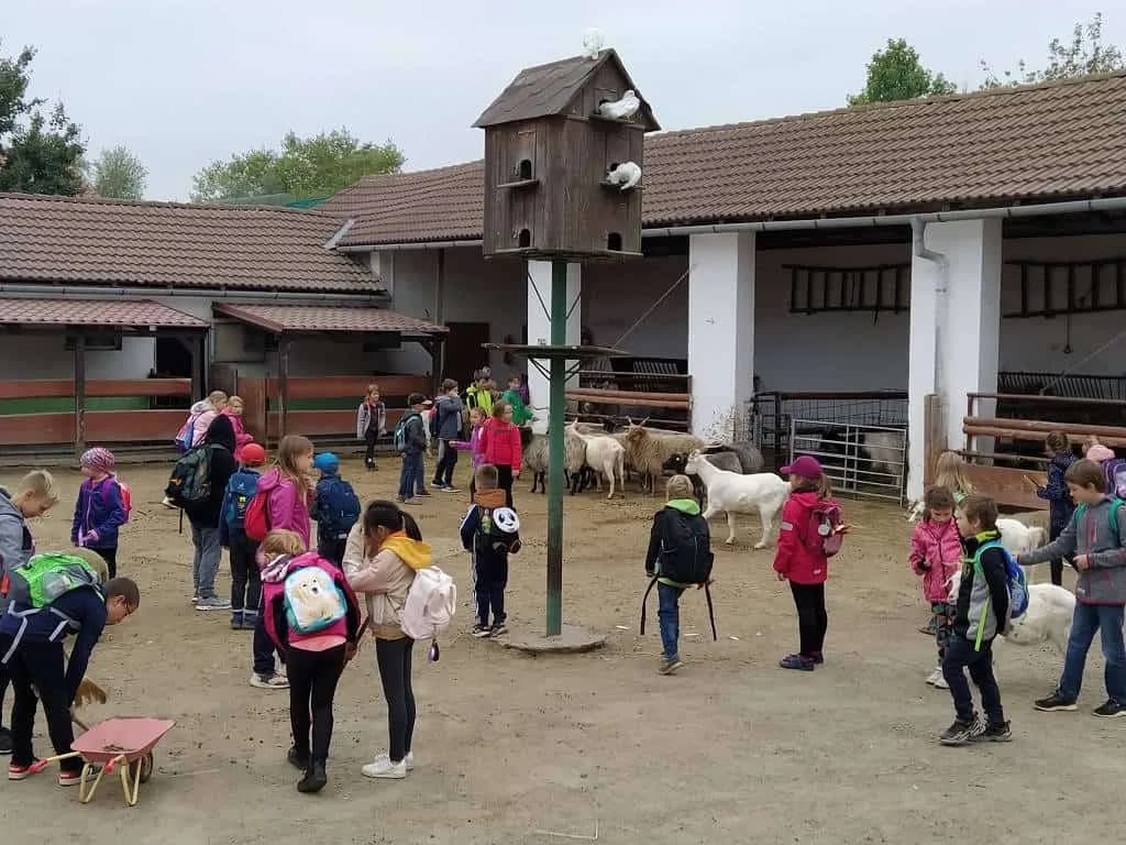 Fotografie z článku: 1.-3. třída v Dinoparku ve Vyškově