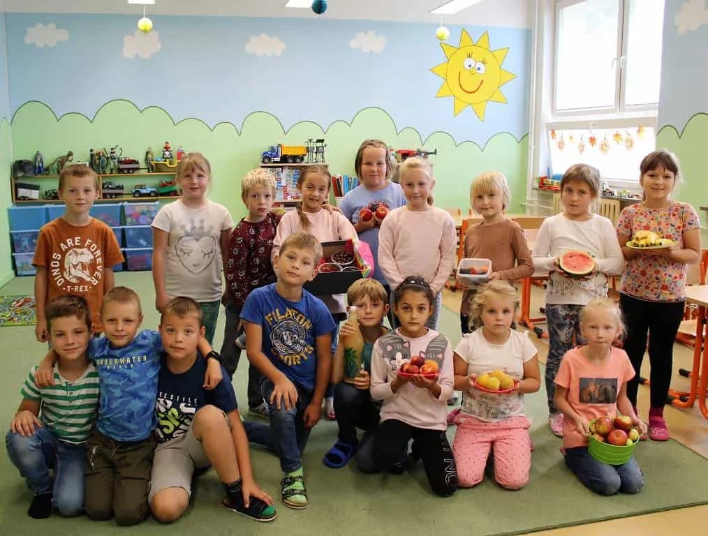 Fotografie z článku: Podzimní sklizeň u Smajlíků - jablkový týden 20.-24.9.2021