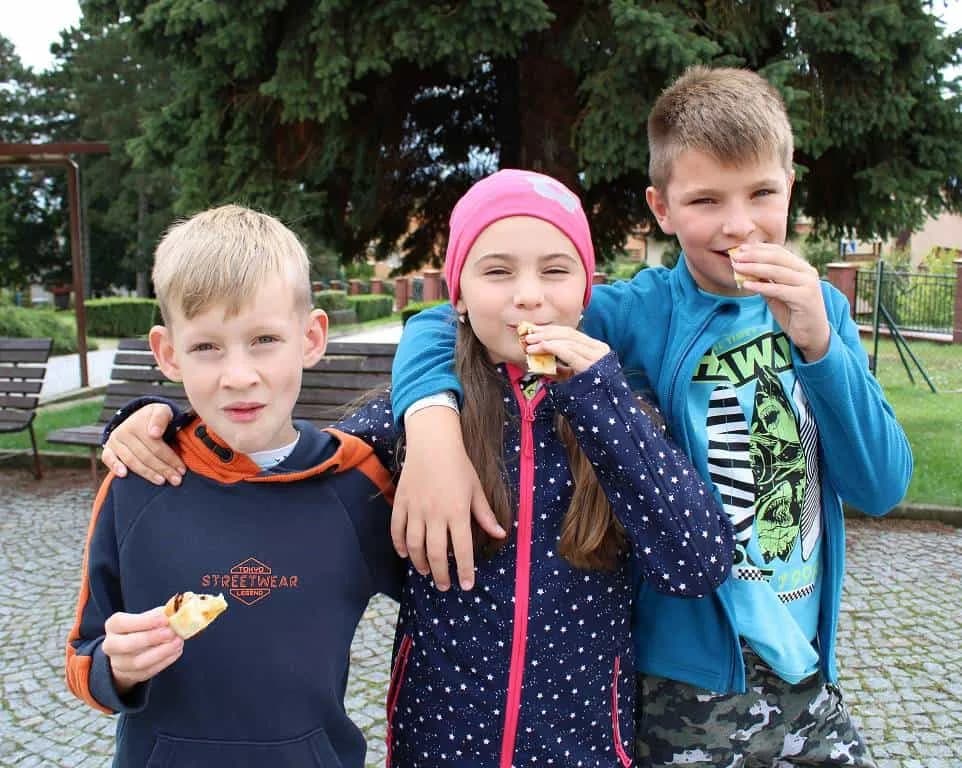 Fotografie z článku: Podzimní sklizeň u Smajlíků - jablkový týden 20.-24.9.2021