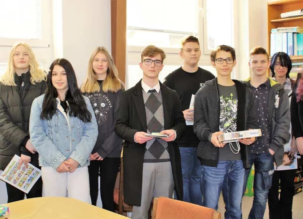 Fotografie z článku: Konverzační soutěž v anglickém jazyce