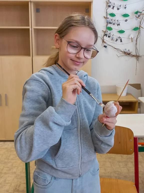 Fotografie z článku: Velikonoční dílny v V. A 🐣