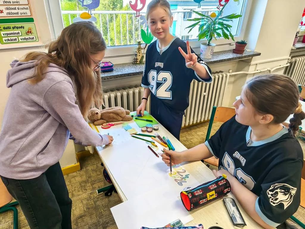 Fotografie z článku: Projektové dopoledne Den Země v V. A