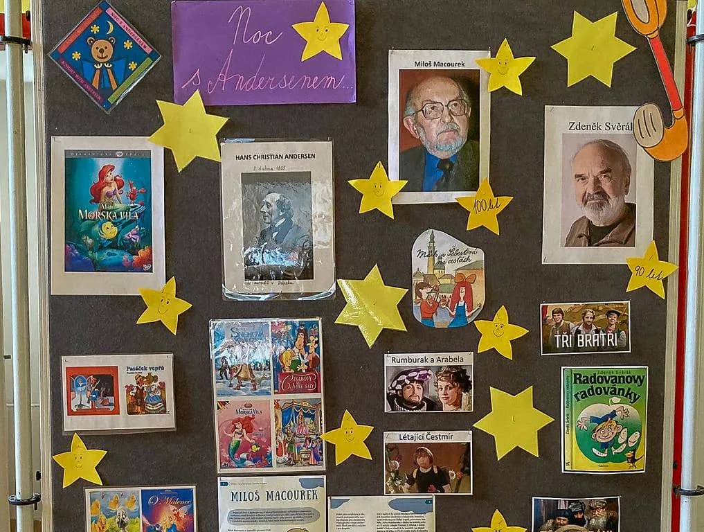 Fotografie z článku: Noc s Andersenem