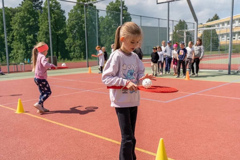 Fotografie z článku: Sportovní odpoledne v ŠD