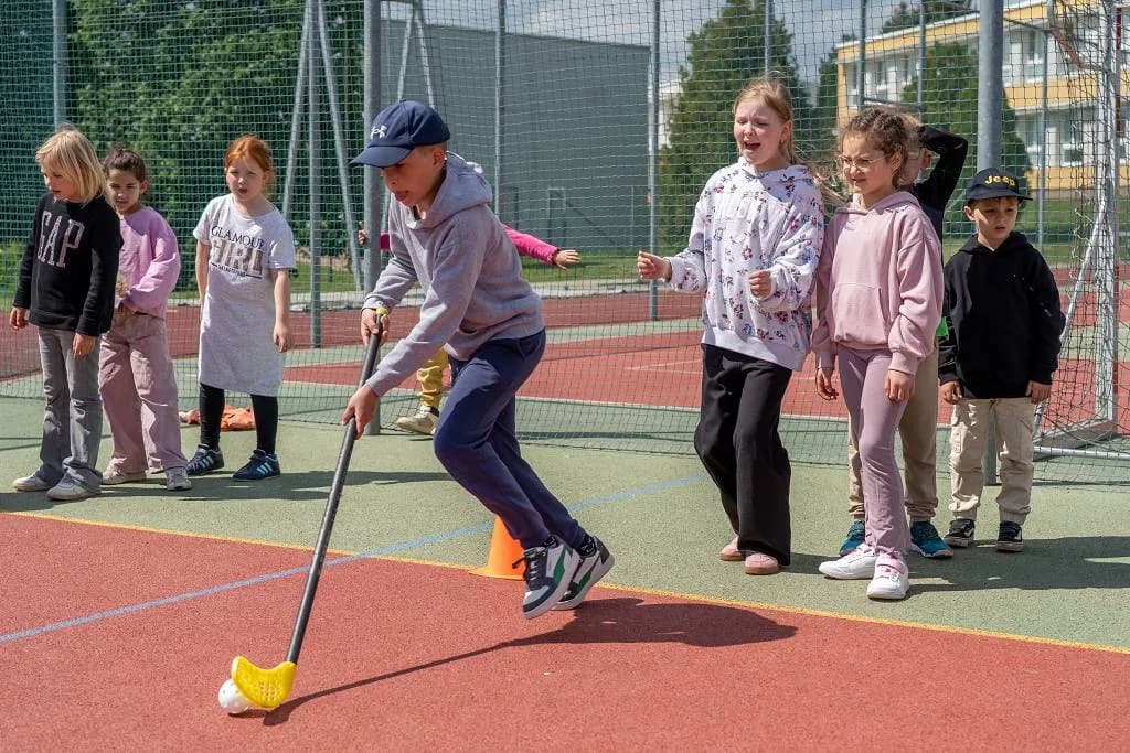 Fotografie z článku: Sportovní odpoledne v ŠD