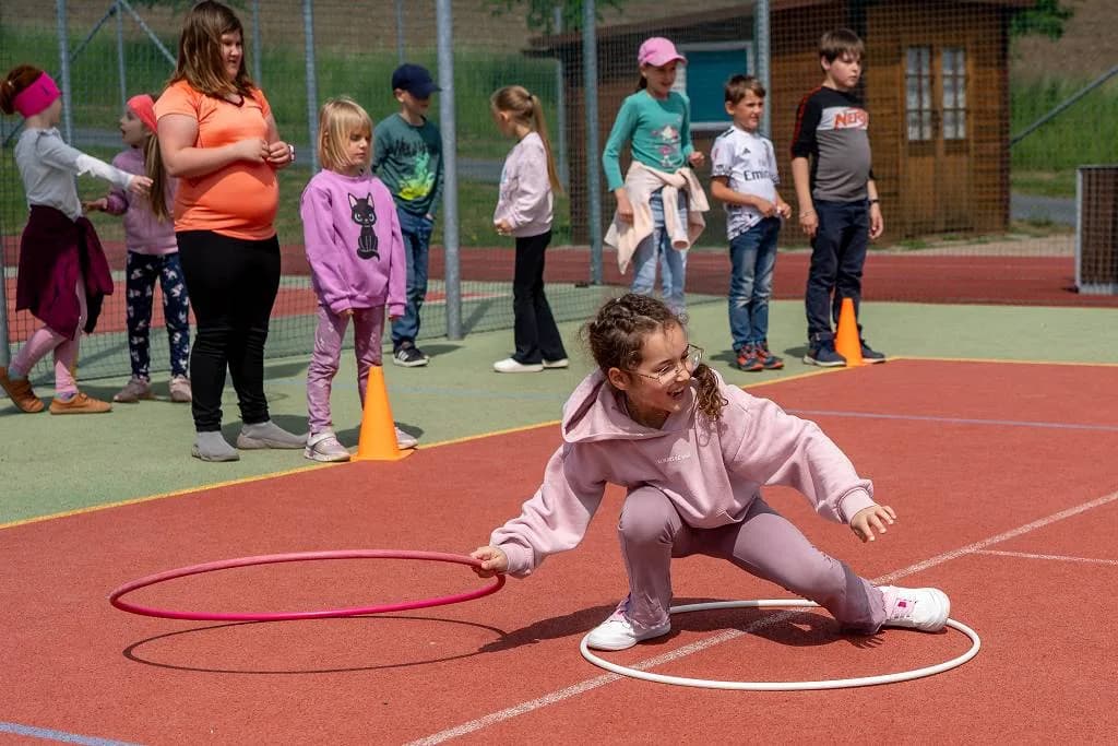 Fotografie z článku: Sportovní odpoledne v ŠD