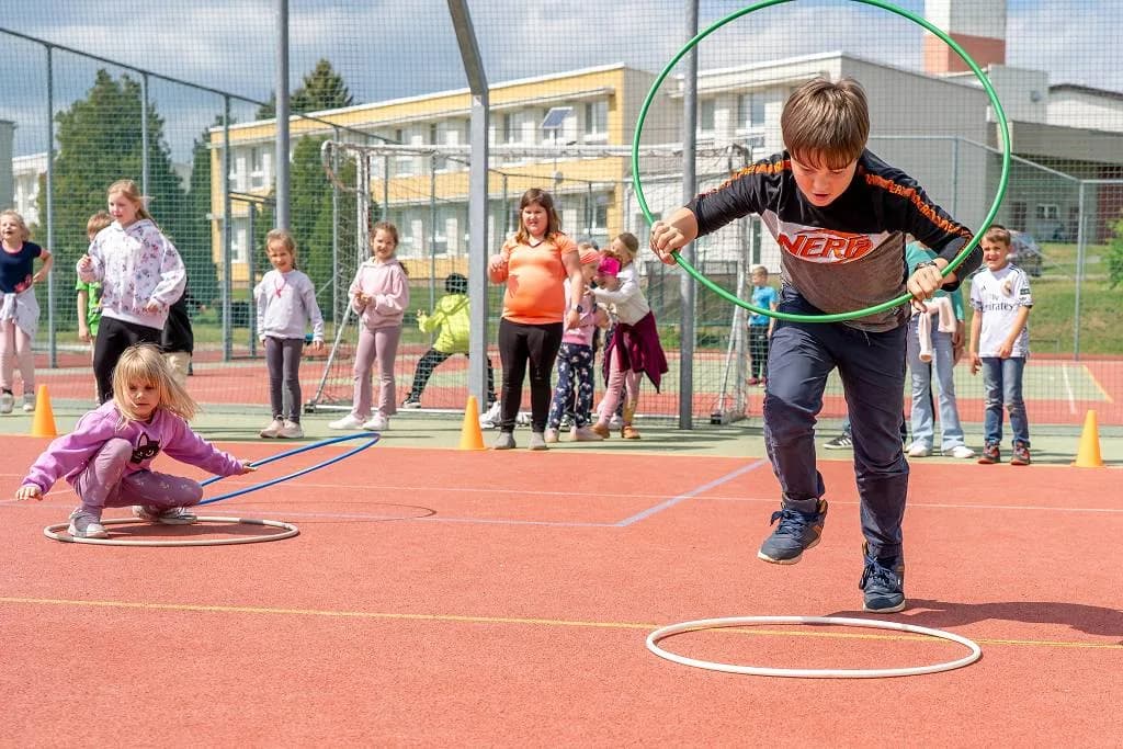 Fotografie z článku: Sportovní odpoledne v ŠD