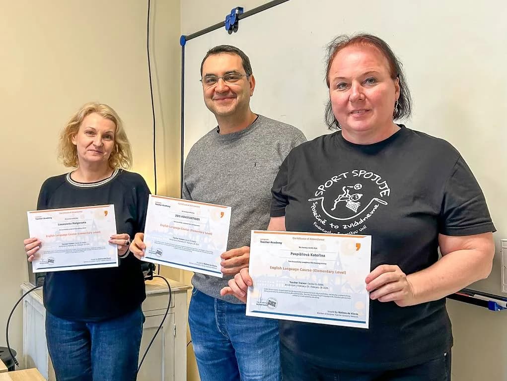 Fotografie z článku: Další vzdělávání pedagogických pracovníků