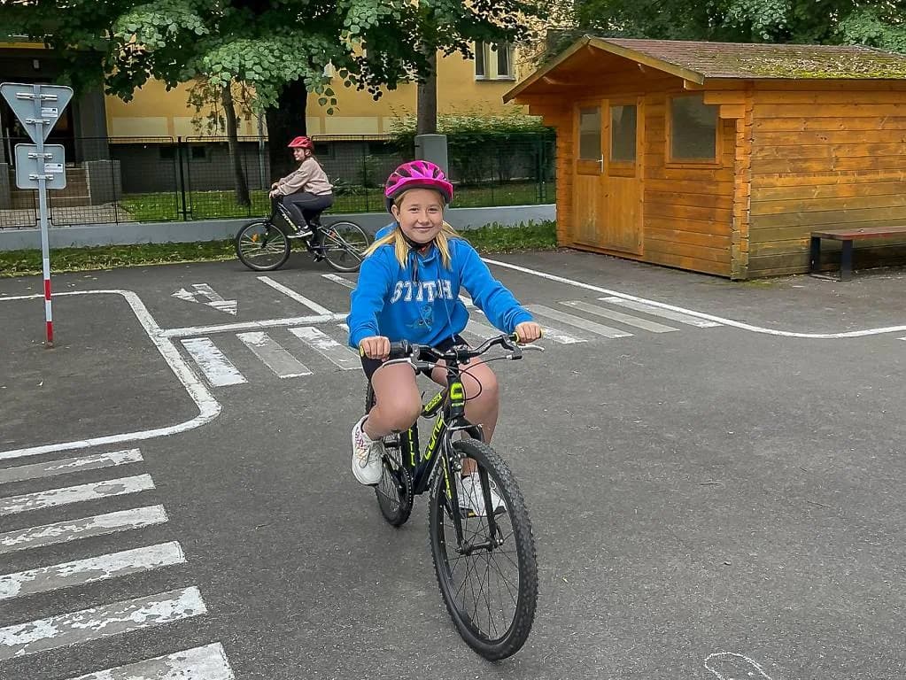 Fotografie z článku: Dopravní výchova čtvrťáků v Přerově