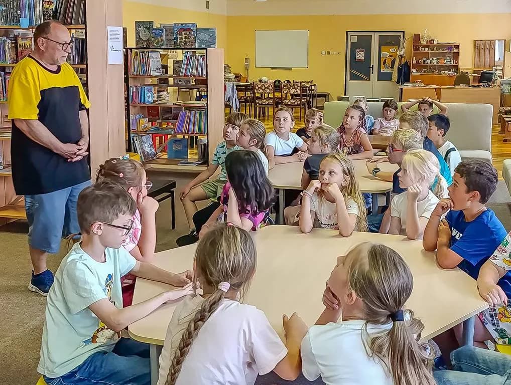 Pohádková návštěva v knihovně