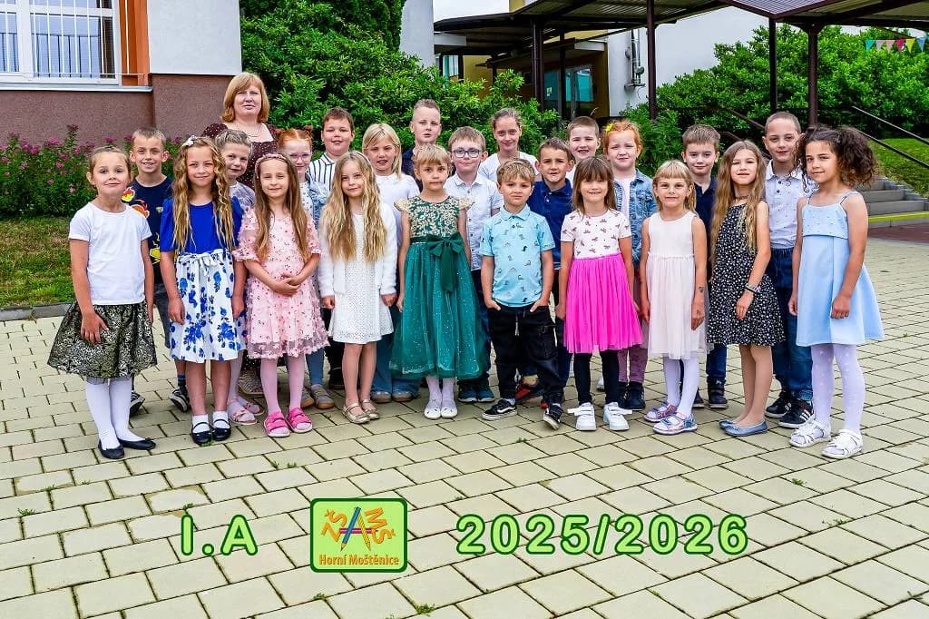 Fotografie tříd ZŠ ve školním roce 2025/2026