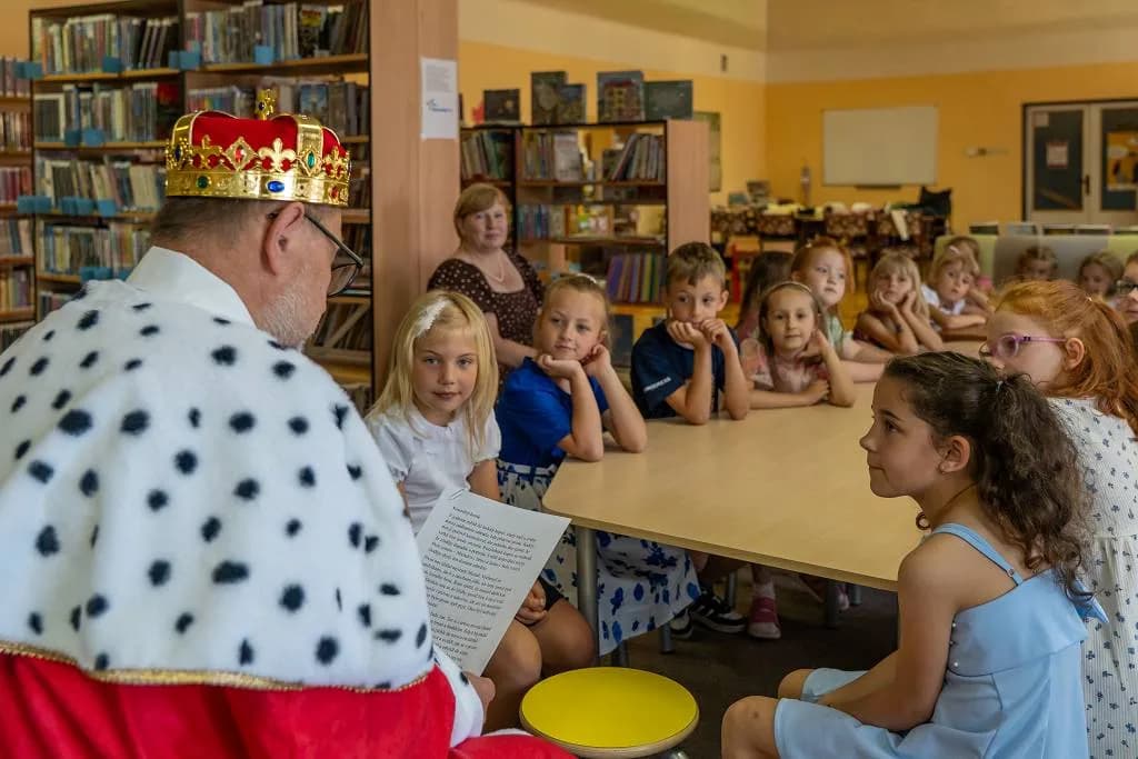 Fotografie z článku: Pasování na čtenáře