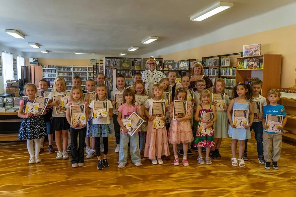 Fotografie z článku: Pasování na čtenáře