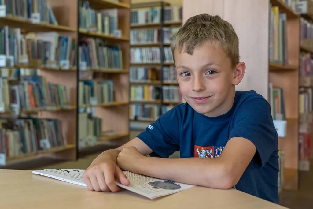 Fotografie z článku: Pasování na čtenáře
