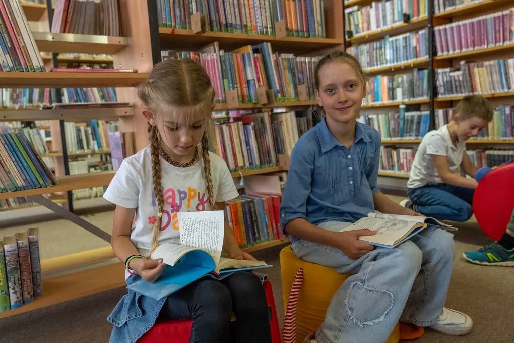 Fotografie z článku: Pasování na čtenáře