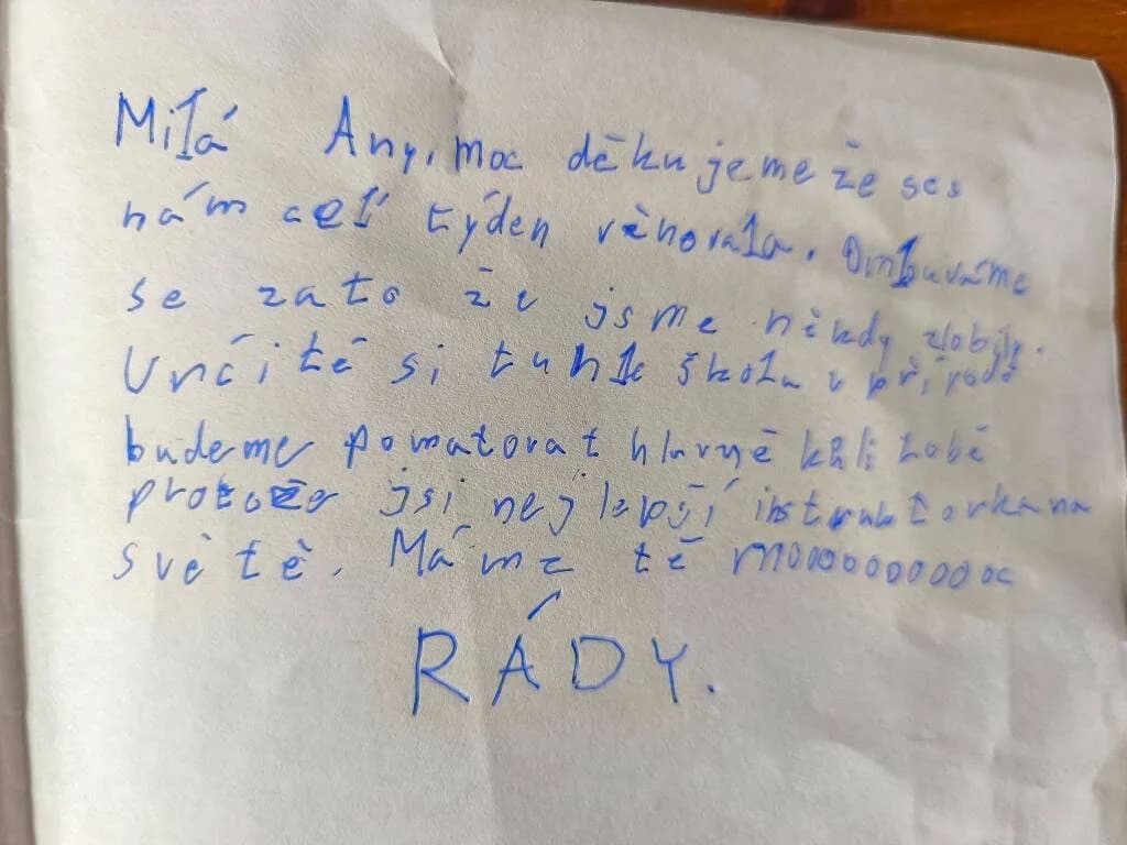 Fotografie z článku: Škola v přírodě