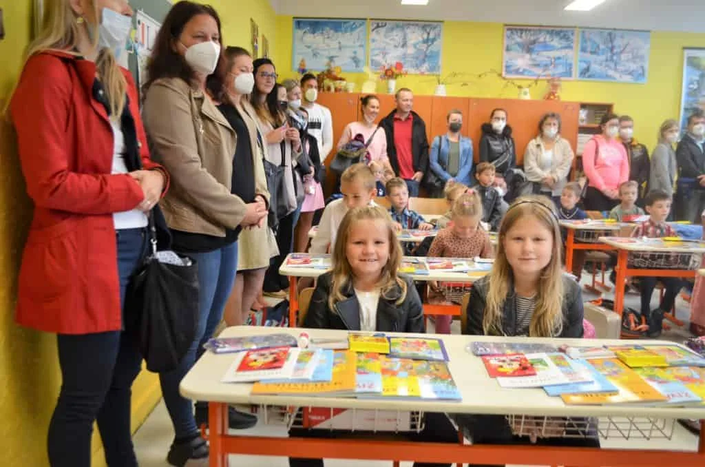 Fotografie z článku: 1. září - poprvé do školy