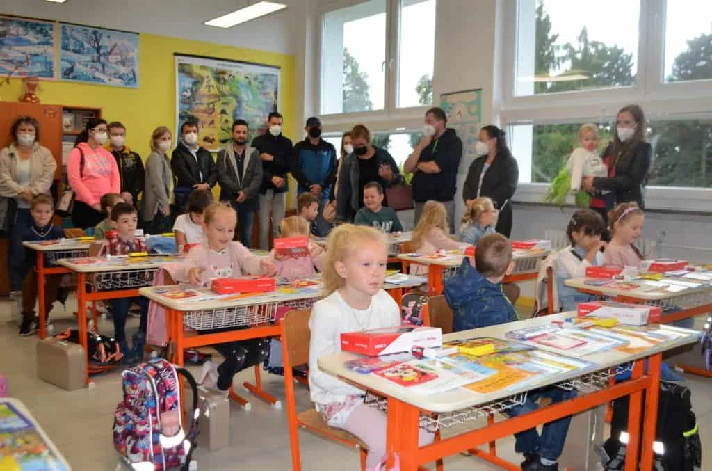 Fotografie z článku: 1. září - poprvé do školy