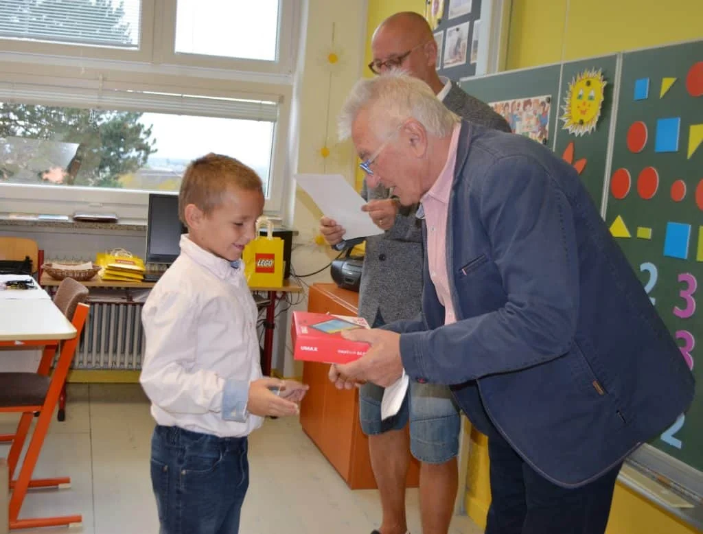 Fotografie z článku: 1. září - poprvé do školy