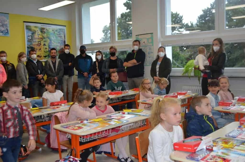 Fotografie z článku: 1. září - poprvé do školy