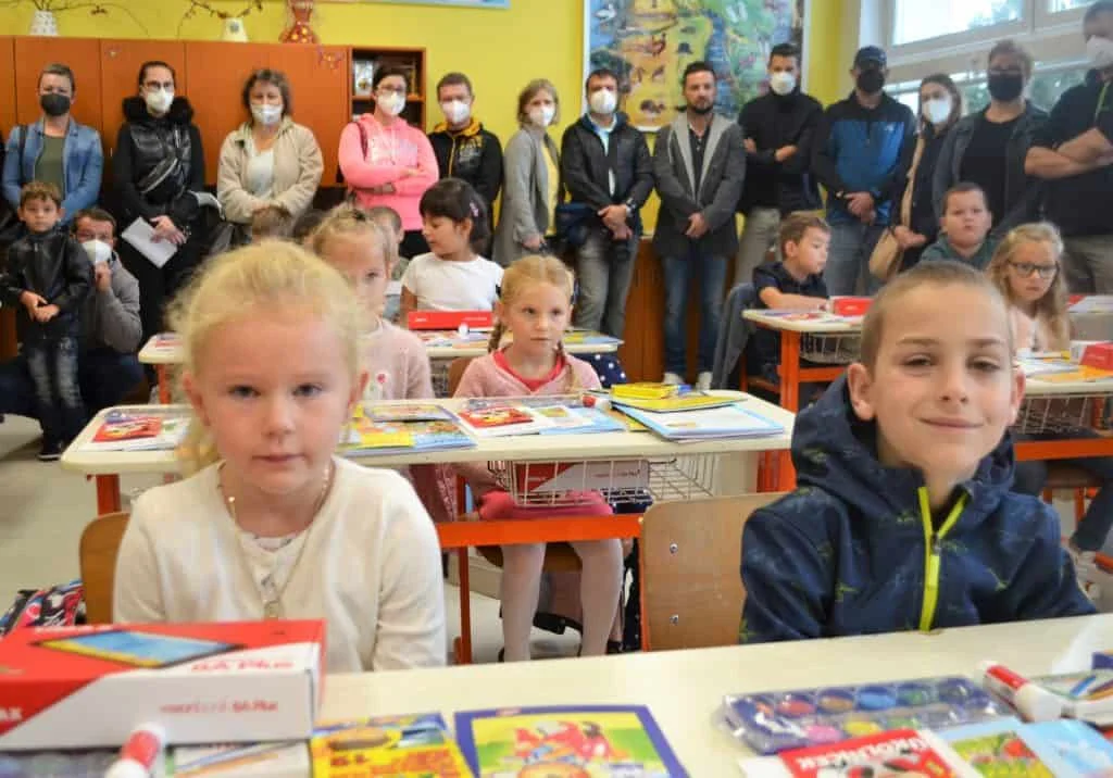 Fotografie z článku: 1. září - poprvé do školy