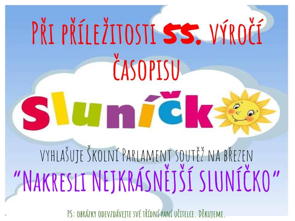 Nakresli sluníčko – nová akce školního parlamentu