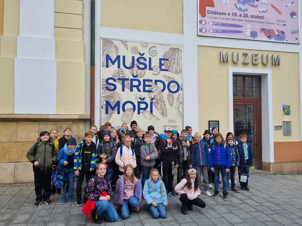 Středověký komiks- páťáci v Olomouci na výstavě