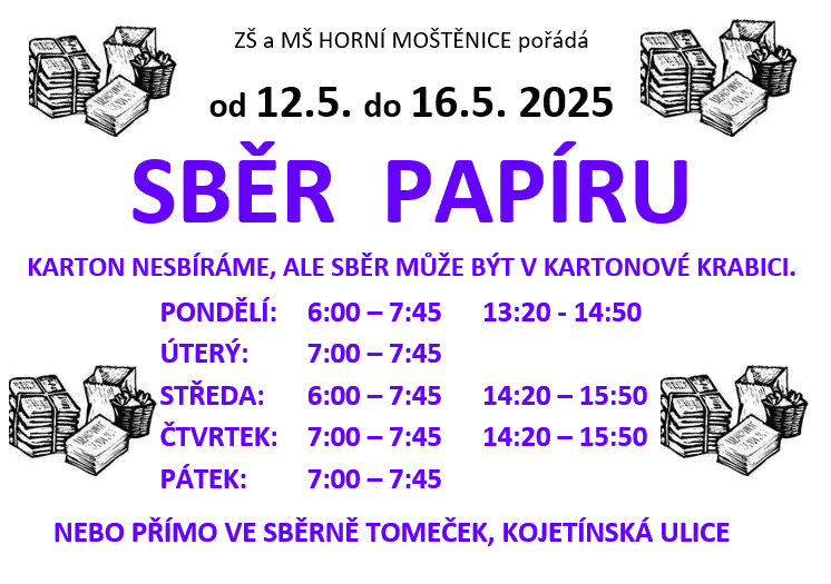 Sběr starého papíru