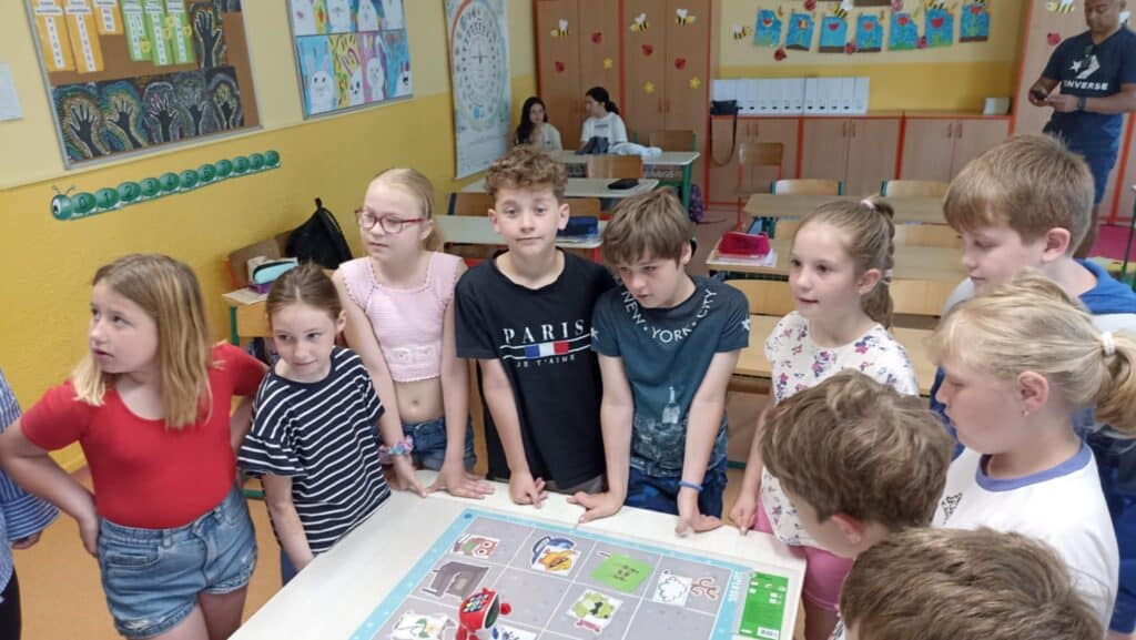 Portugalští žáci ve III. B